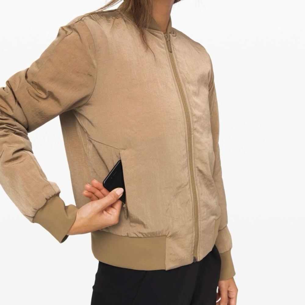 Lululemon Non Stop Reversible Bomber Jacket 4